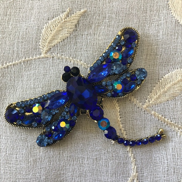 Seashore DRAGONFLY Pin Brooch - Picture 2 of 7
